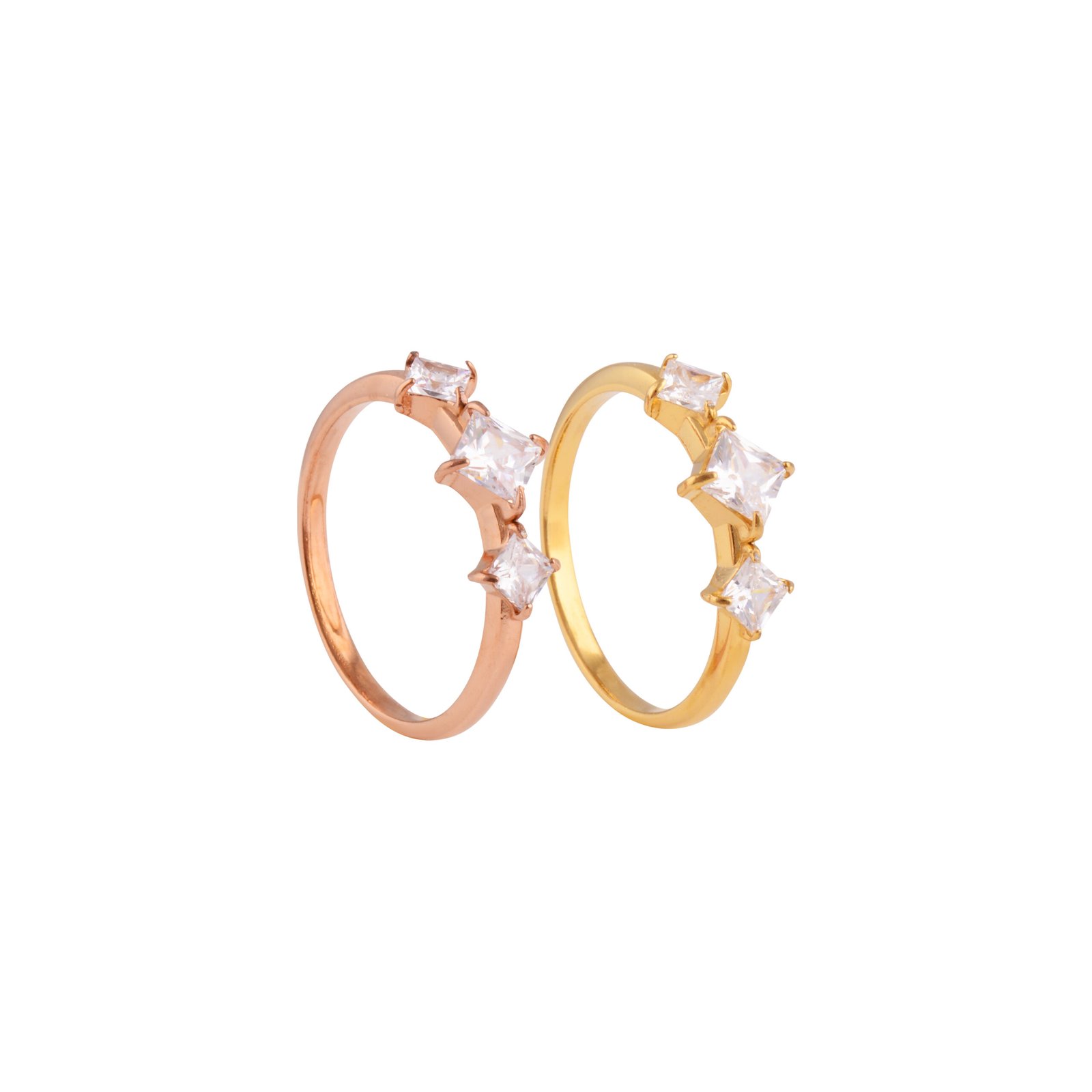 Panlandwoo - Cincin Titanium Wanita Lacole - Gambar 2