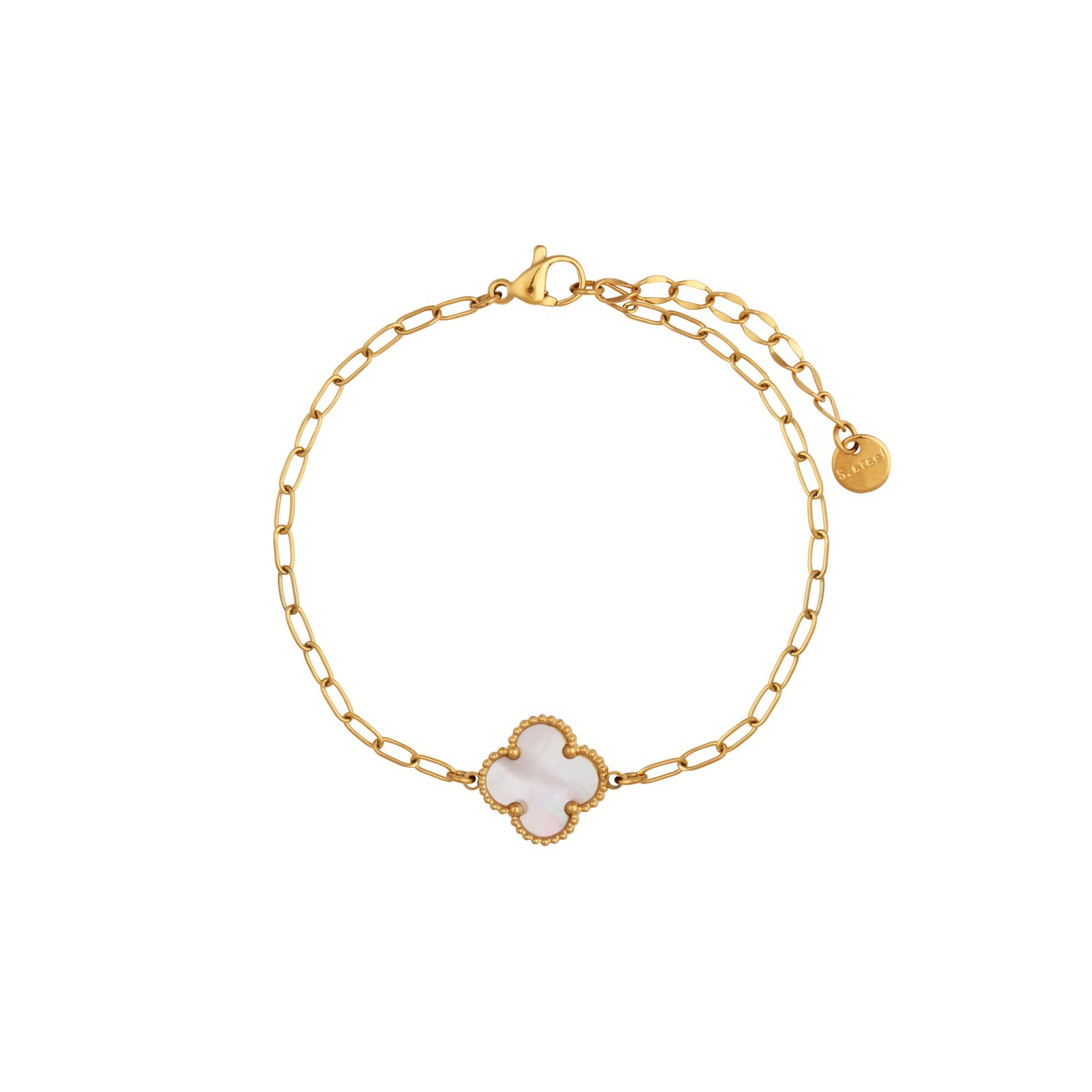 Panlandwoo - Gelang Tangan Stainless Wanita Katniss Adjustable - Gambar 3