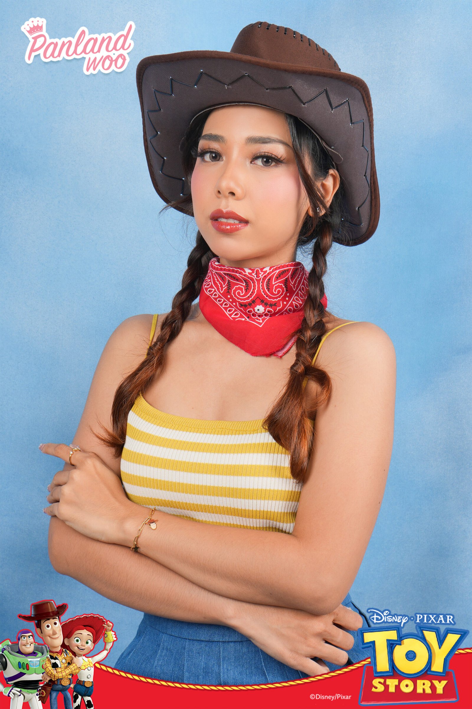 Panlandwoo - Toy Story Collection - Gelang Tangan Titanium Wanita Glenn Adjustable - Gambar 6