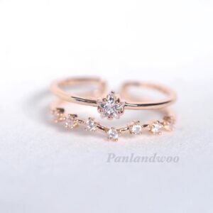 Panlandwoo - Cincin Rhodium Wanita Davika Adjustable