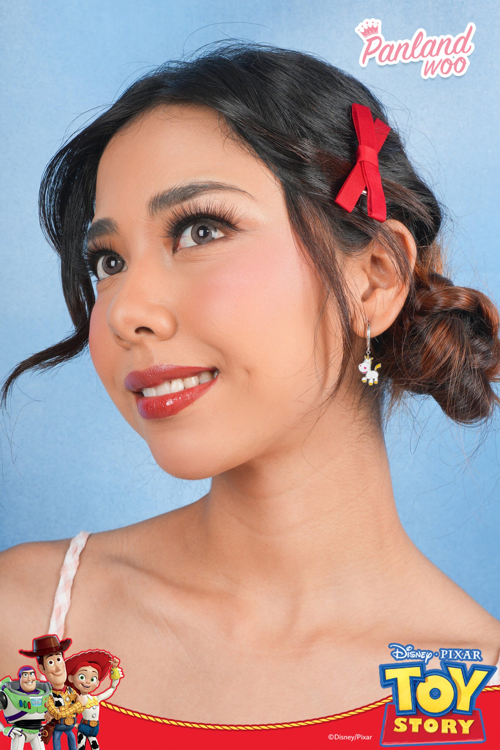 Panlandwoo - Toy Story Collection - Anting Hoop Titanium Wanita Kincaid - Gambar 2