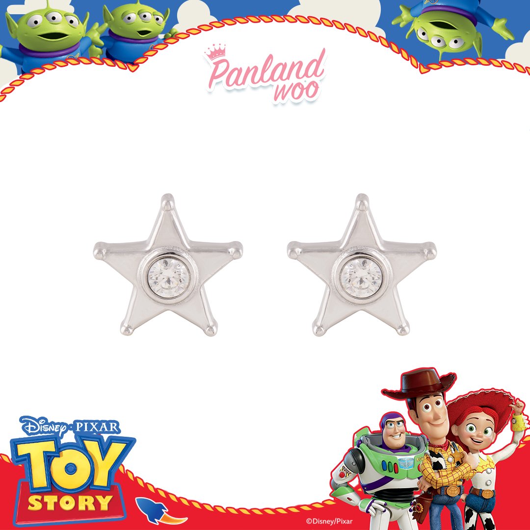 Panlandwoo - Toy Story Collection - Anting Tusuk Titanium Wanita Callean - Gambar 3