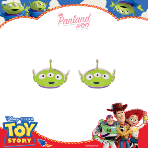 Alternative view of Panlandwoo - Toy Story Collection - Anting Set Titanium Wanita Gordie