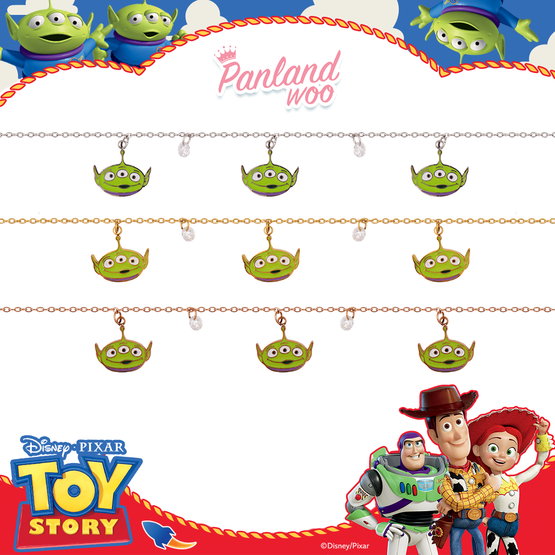 Panlandwoo - Toy Story Collection - Gelang Tangan Titanium Wanita Seldon Adjustable - Gambar 2