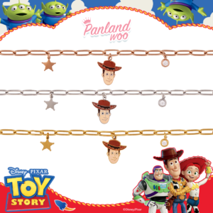 Alternative view of Panlandwoo - Toy Story Collection - Gelang Tangan Titanium Wanita Glenn Adjustable