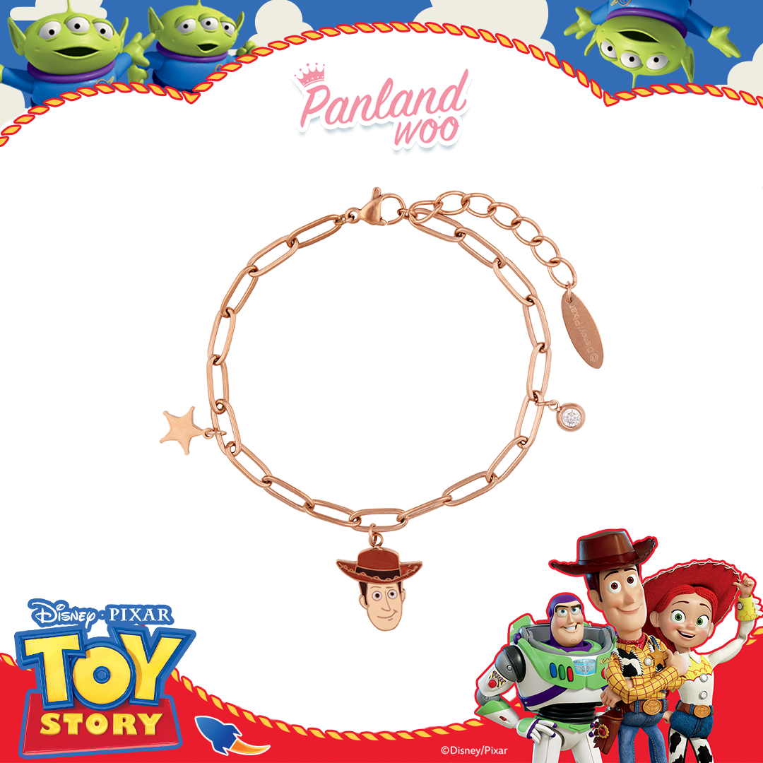 Panlandwoo - Toy Story Collection - Gelang Tangan Titanium Wanita Glenn Adjustable - Gambar 7