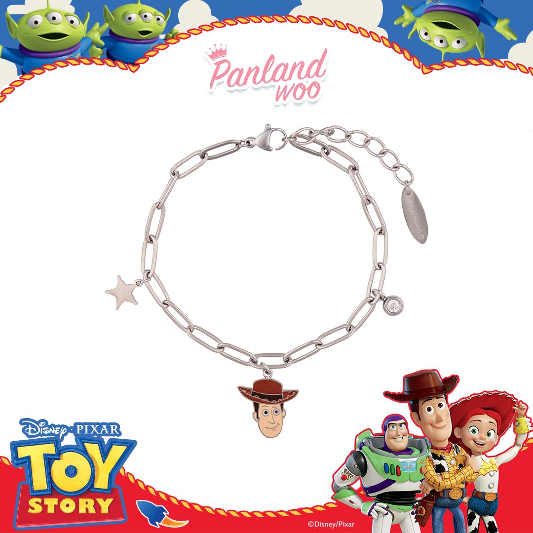 Panlandwoo - Toy Story Collection - Gelang Tangan Titanium Wanita Glenn Adjustable