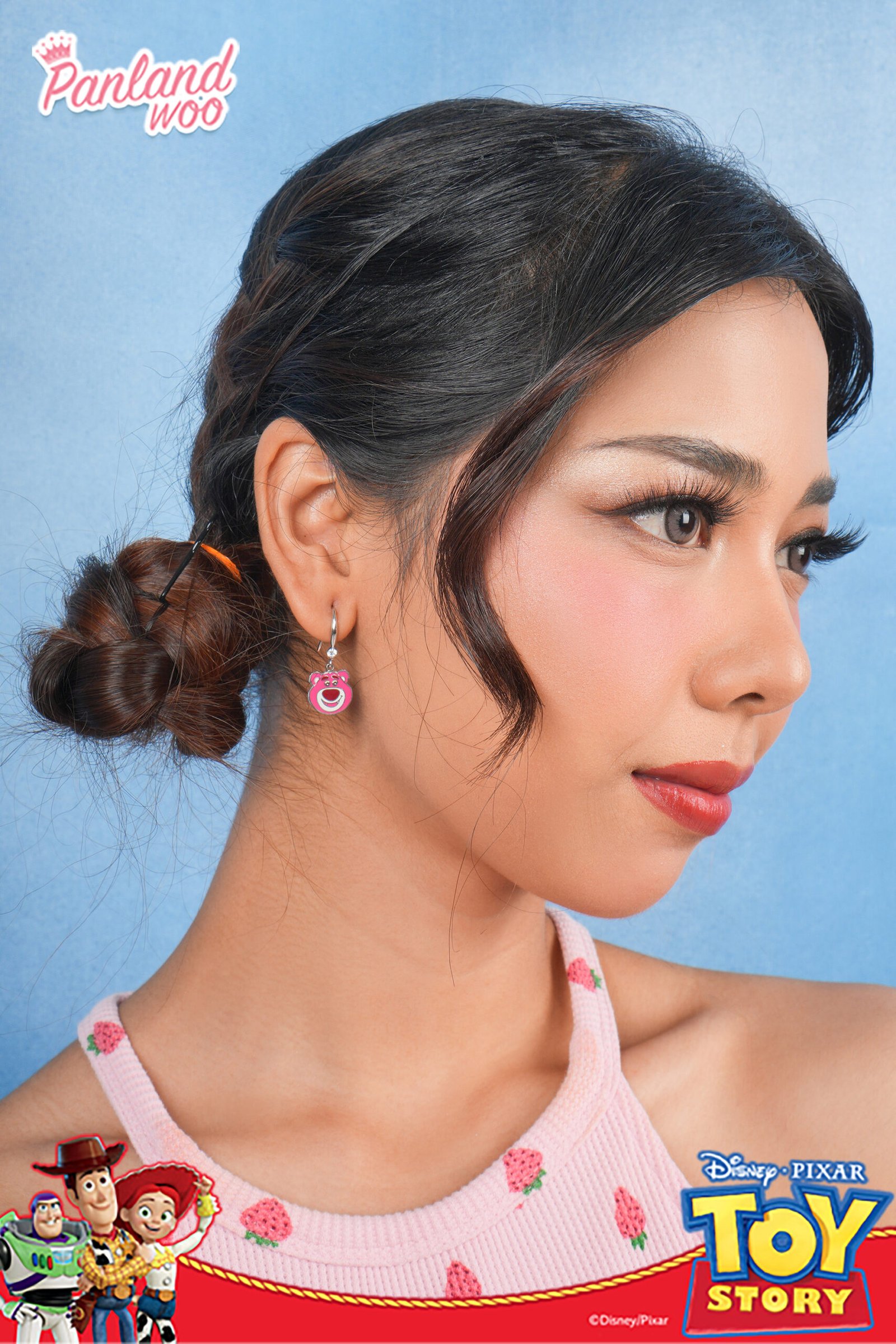 Panlandwoo - Lotso Collection - Anting Tusuk Titanium Wanita Astria - Gambar 2