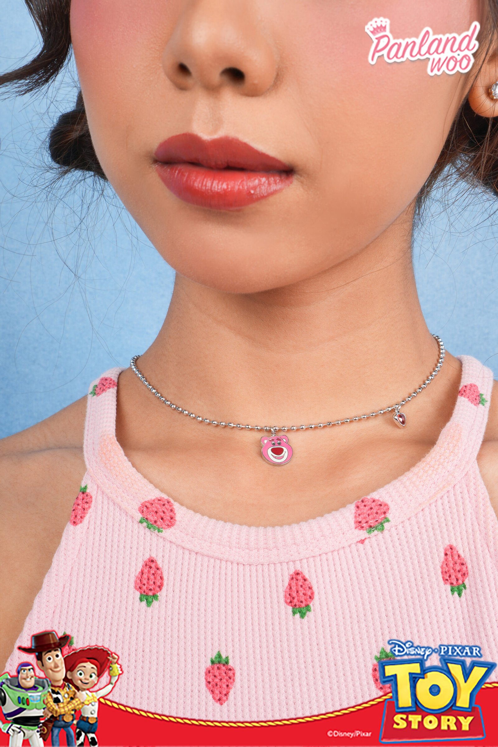 Panlandwoo - Lotso Collection - Kalung Titanium Wanita Arroyo Adjustable - Gambar 4