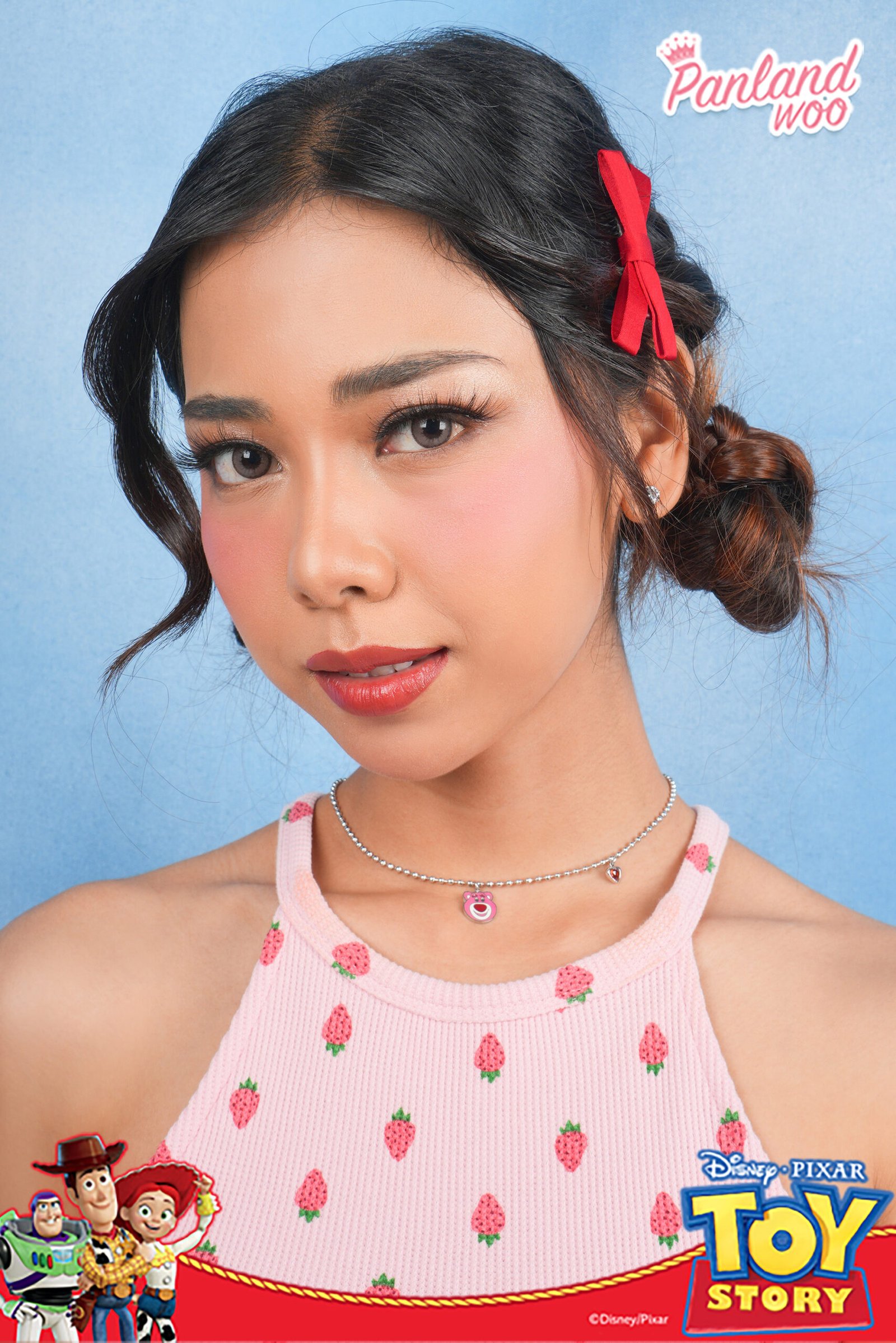 Panlandwoo - Lotso Collection - Kalung Titanium Wanita Arroyo Adjustable - Gambar 3