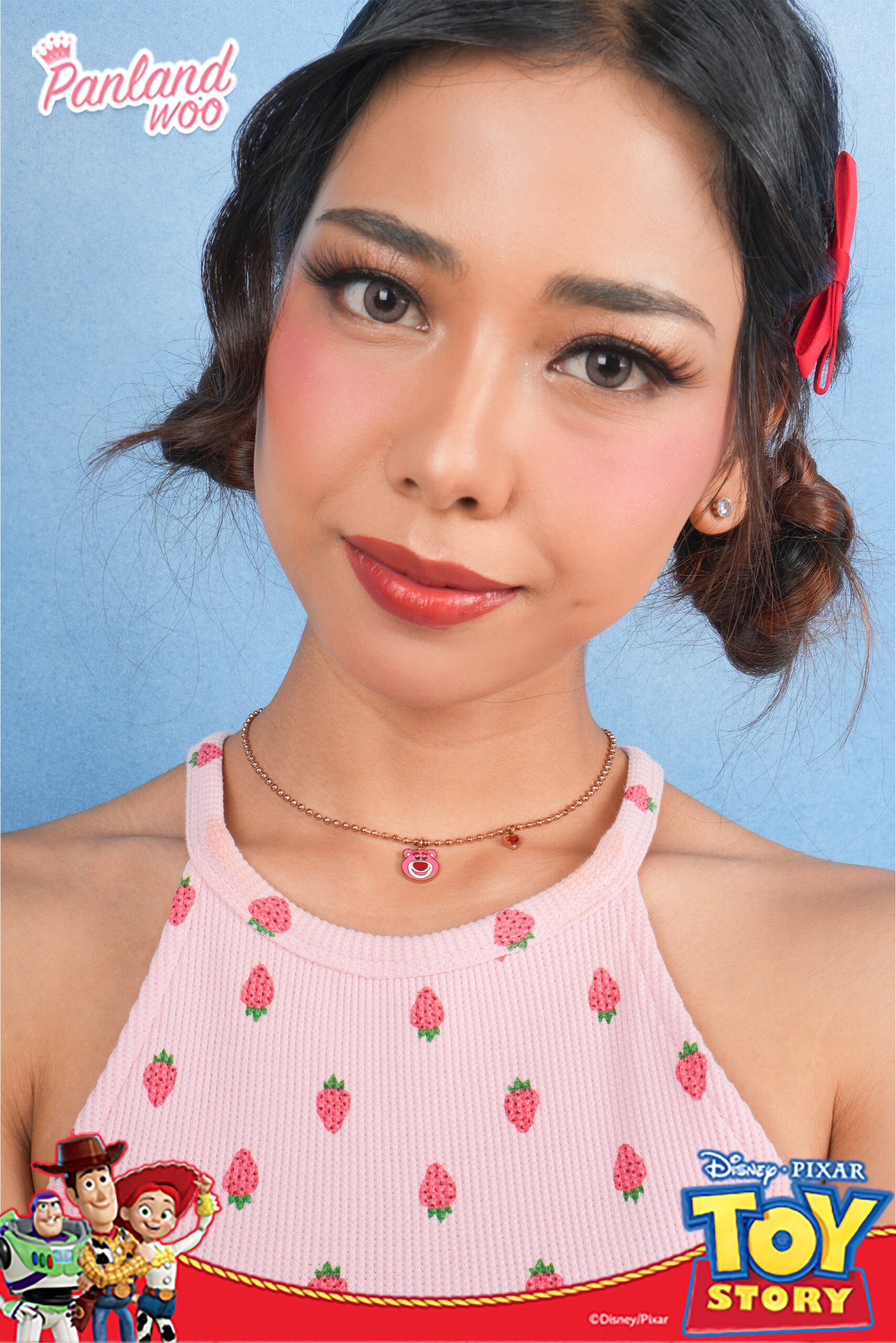 Panlandwoo - Lotso Collection - Kalung Titanium Wanita Arroyo Adjustable - Gambar 7