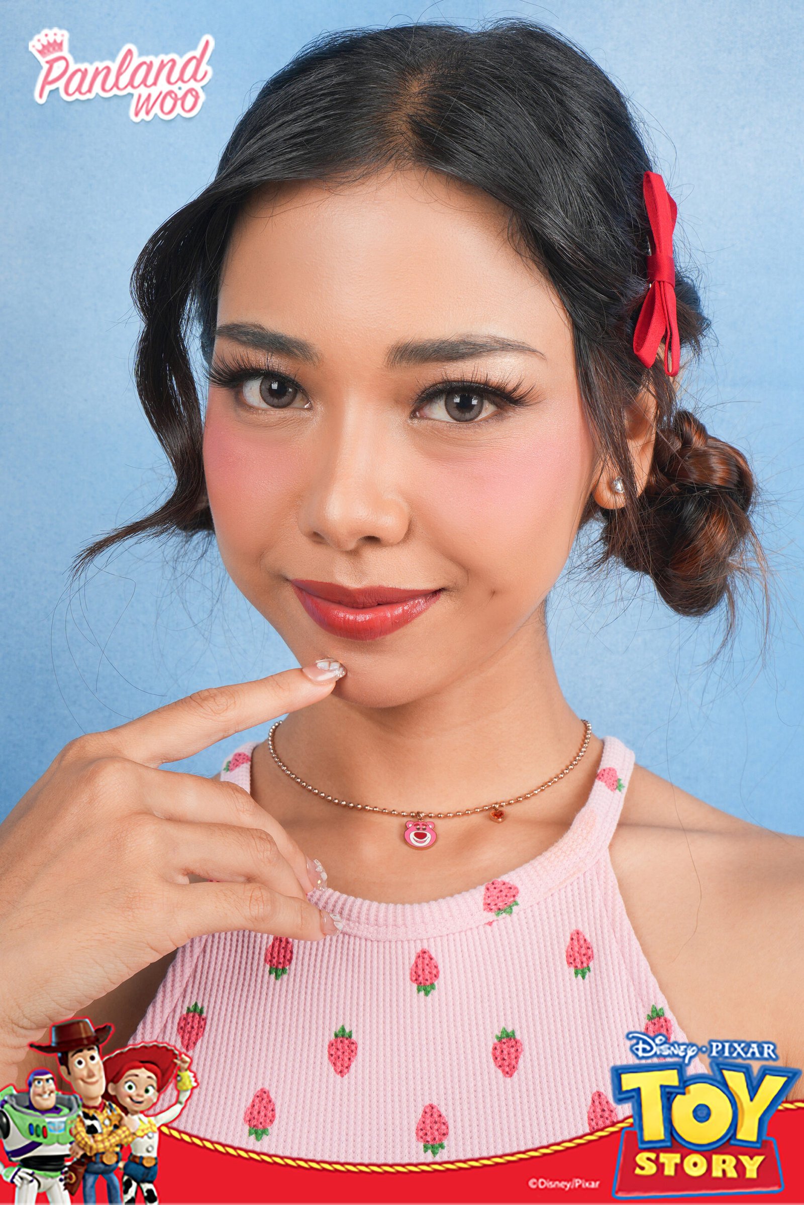 Panlandwoo - Lotso Collection - Kalung Titanium Wanita Arroyo Adjustable - Gambar 9