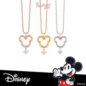Alternative view of Panlandwoo - Mickey & Minnie Mouse Collection - Kalung Titanium Wanita Stuart Adjustable