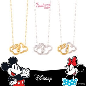 Alternative view of Panlandwoo - Mickey & Minnie Mouse Collection - Kalung Titanium Wanita Moyer Adjustable