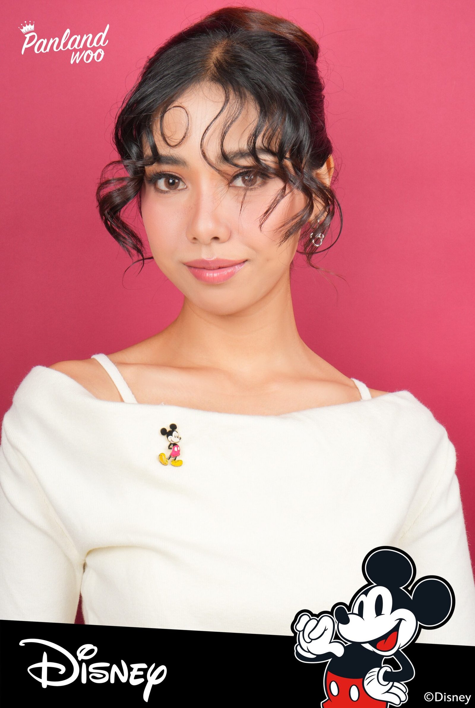 Panlandwoo - Mickey & Minnie Mouse Collection - Bros Titanium Jilbab dan Kebaya Aqila - Gambar 6