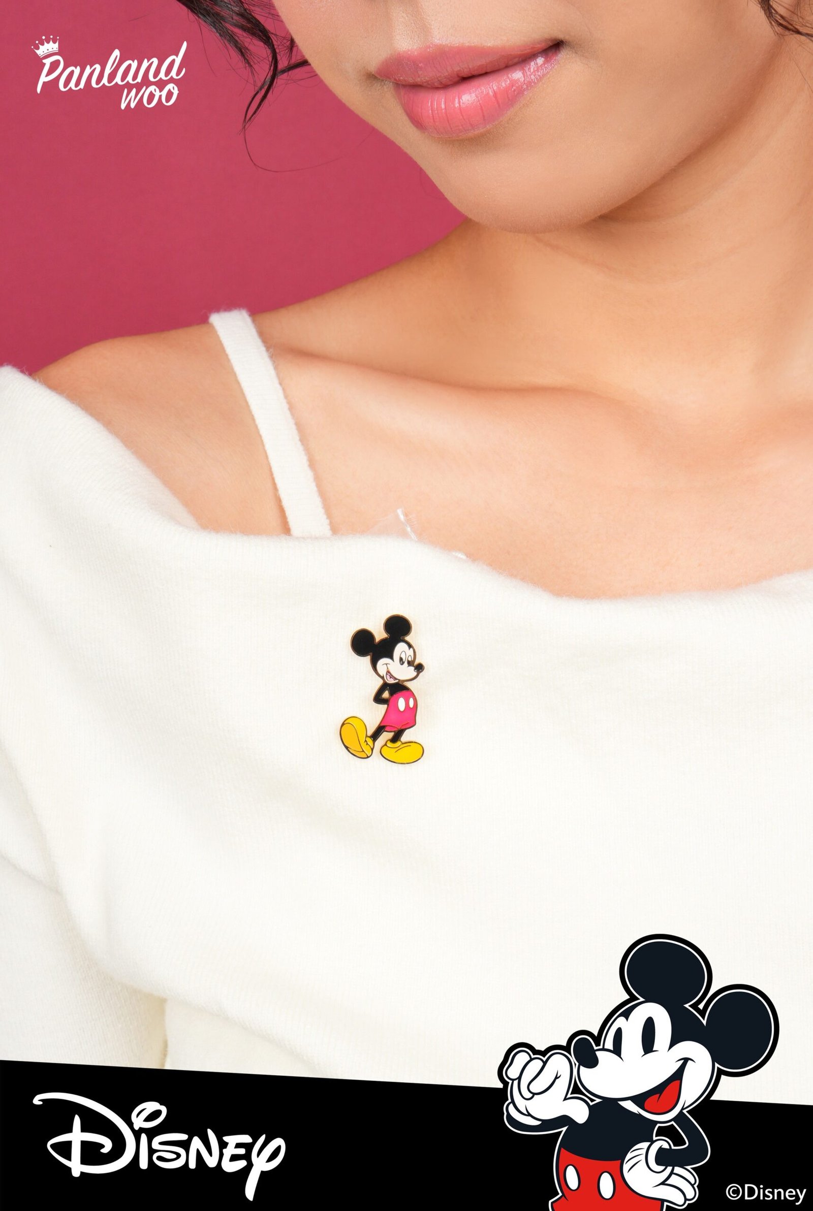 Panlandwoo - Mickey & Minnie Mouse Collection - Bros Titanium Jilbab dan Kebaya Aqila - Gambar 5