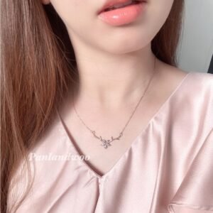 Alternative view of Panlandwoo - Kalung Stainless Wanita Florentina Adjustable