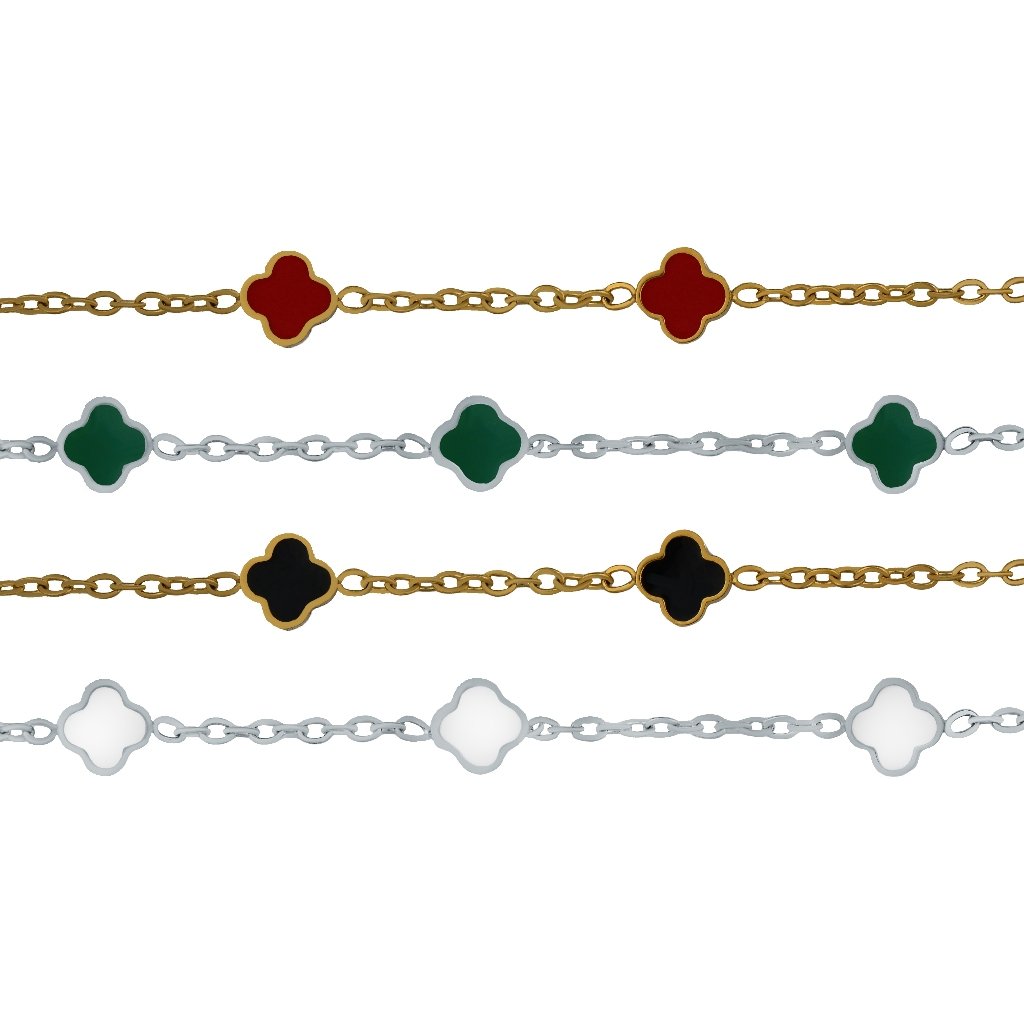 Panlandwoo - Gelang Tangan Titanium Wanita Mini Ellie Adjustable - Gambar 8