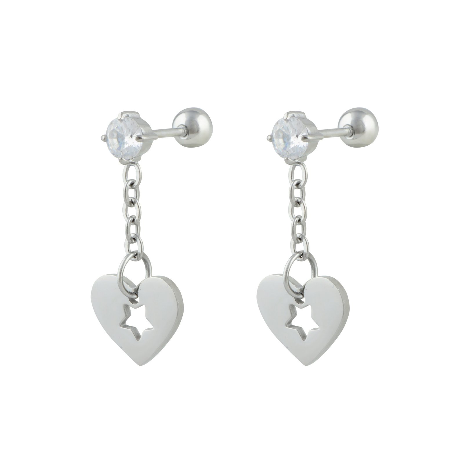 Panlandwoo - Anting Tusuk Titanium Wanita Grady - Gambar 5