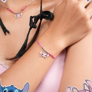 Panlandwoo - Stitch Collection - Gelang Tangan Titanium Wanita Fonda Adjustable - Gambar 5