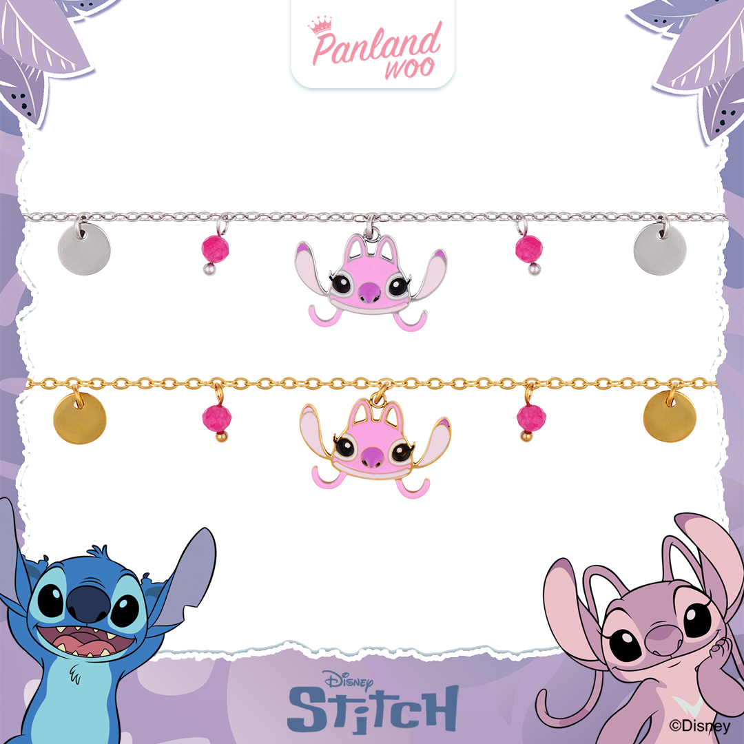 Panlandwoo - Stitch Collection - Gelang Tangan Titanium Wanita Kezara Adjustable - Gambar 2