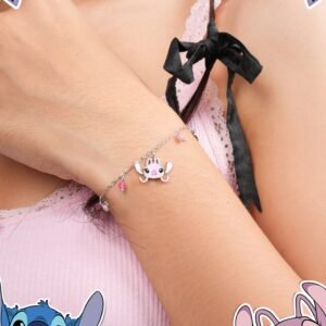 Panlandwoo - Stitch Collection - Gelang Tangan Titanium Wanita Kezara Adjustable - Gambar 6