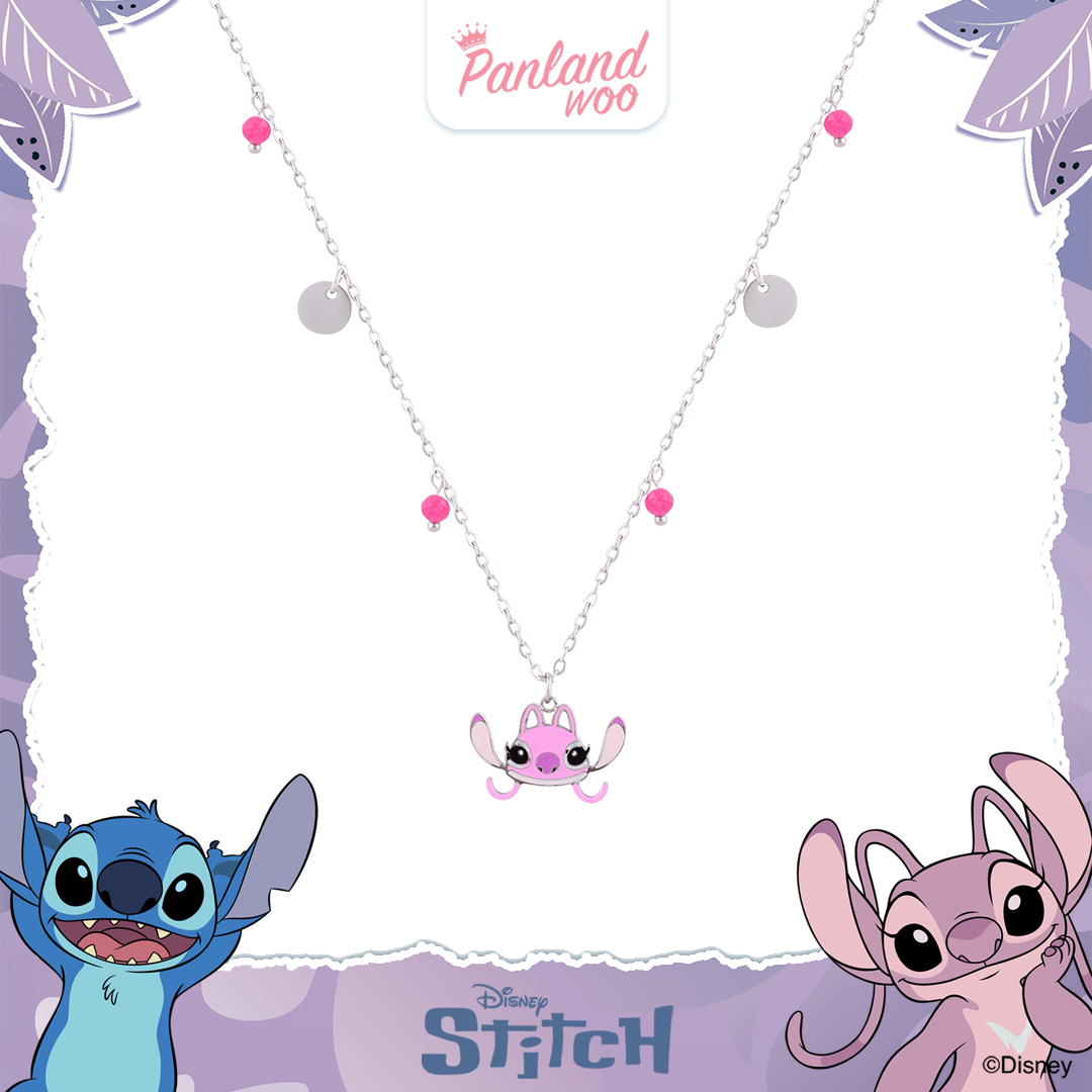 Panlandwoo - Stitch Collection - Kalung Titanium Wanita Kezara Adjustable - Gambar 4