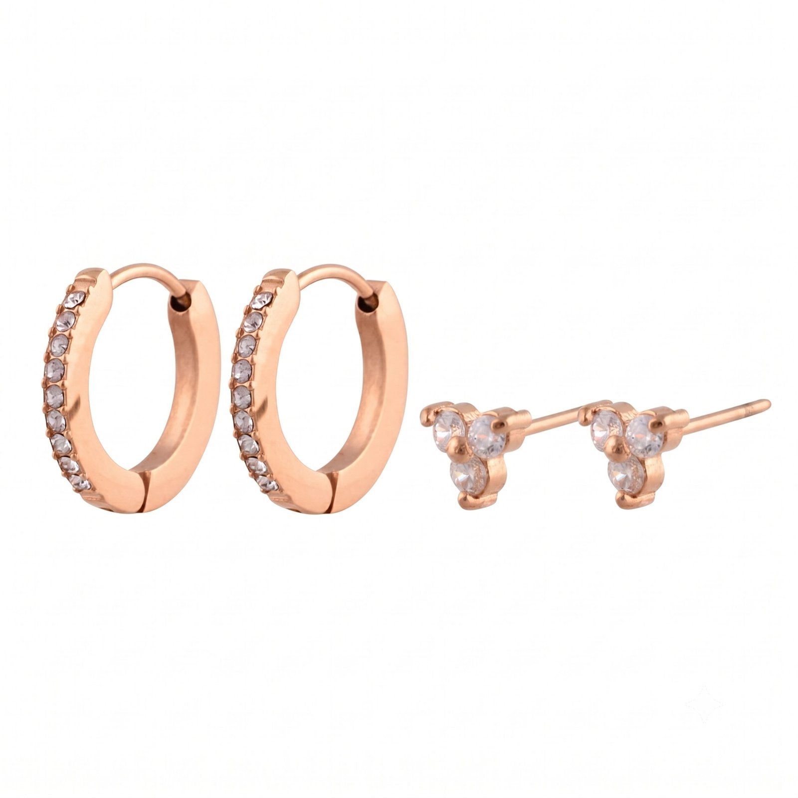 Panlandwoo - Anting Set Titanium Wanita Lara - Gambar 6