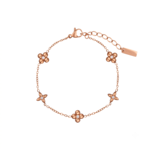 Panlandwoo - Gelang Tangan Stainless Wanita Demeter Adjustable - Gambar 5