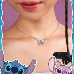 Panlandwoo - Stitch Collection - Kalung Titanium Wanita Fior Adjustable - Gambar 8