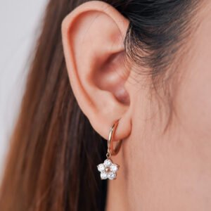 Alternative view of Panlandwoo - Anting Hoop Titanium Wanita Orquida