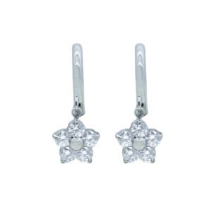 Panlandwoo - Anting Hoop Titanium Wanita Orquida - Gambar 3