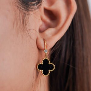 Panlandwoo - Anting Tusuk Titanium Wanita Estel - Gambar 9