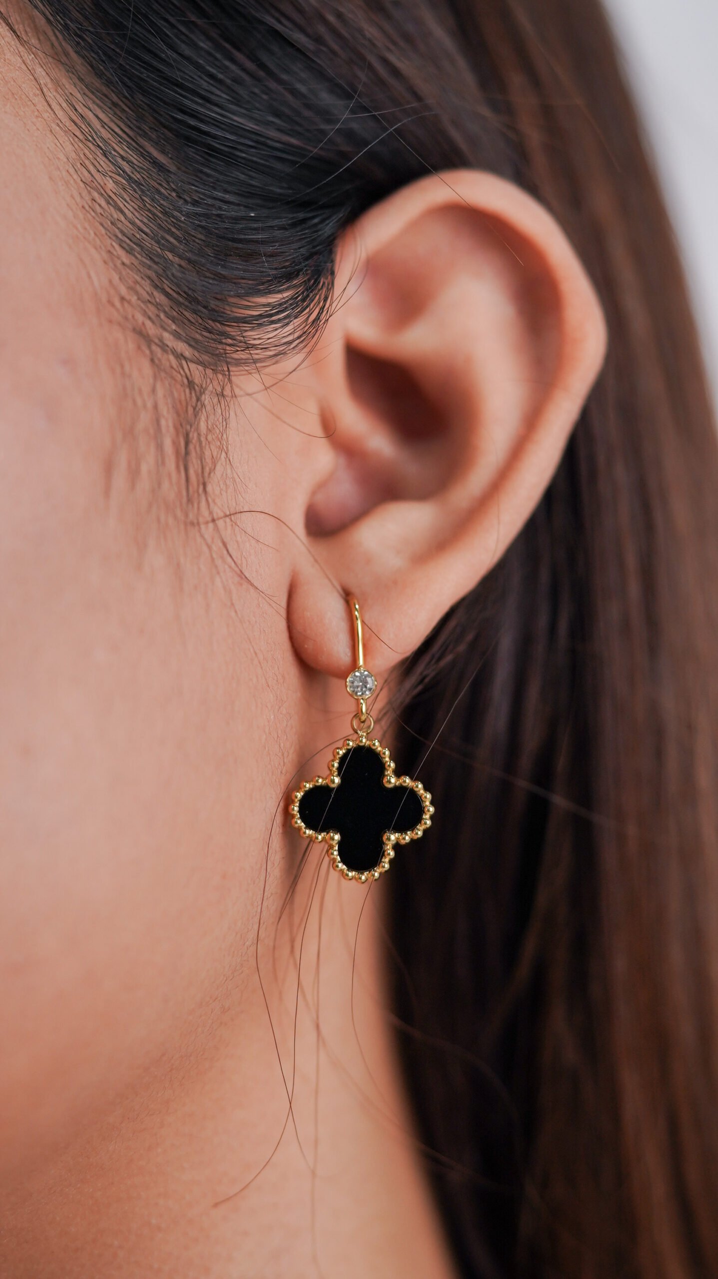 Panlandwoo - Anting Tusuk Titanium Wanita Estel - Gambar 9