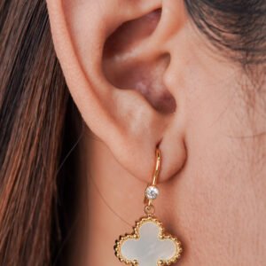 Panlandwoo - Anting Tusuk Titanium Wanita Estel - Gambar 5