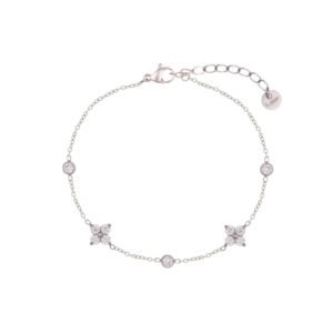Panlandwoo - Gelang Tangan Stainless Wanita Musca Adjustable - Gambar 4