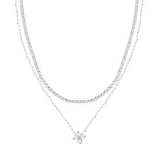 Panlandwoo - Kalung Stainless Wanita Antlia Adjustable - Gambar 4