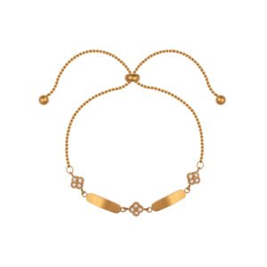 Panlandwoo - Gelang Serut Titanium Wanita Zaria Adjustable
