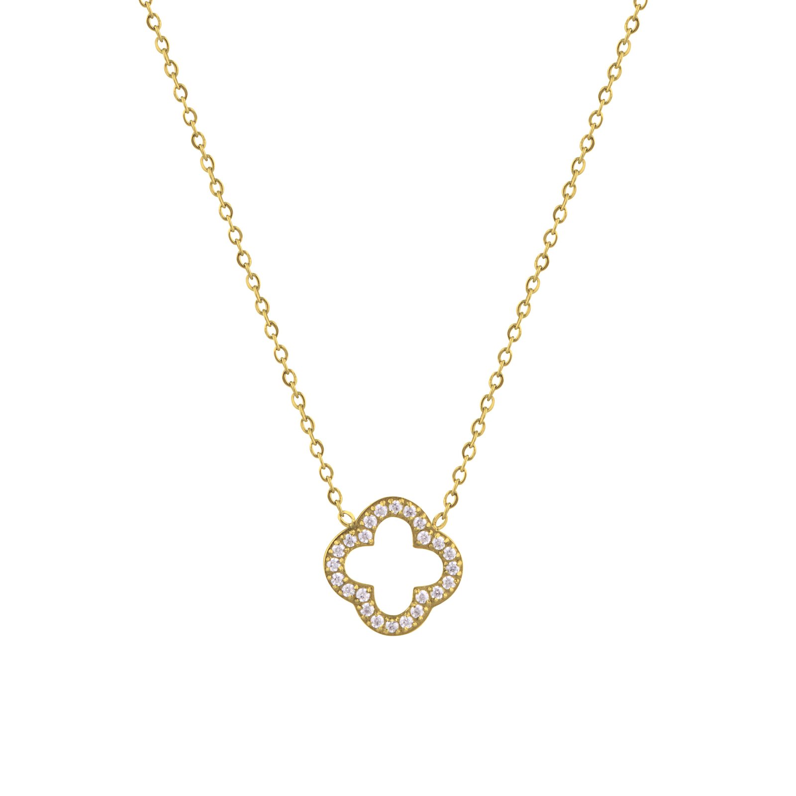 Panlandwoo - Kalung Stainless Wanita Addie Adjustable