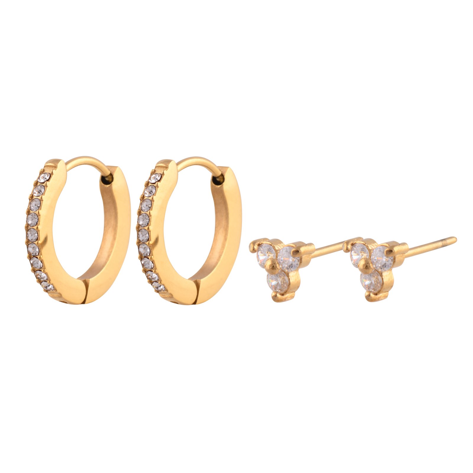 Panlandwoo - Anting Set Titanium Wanita Lara