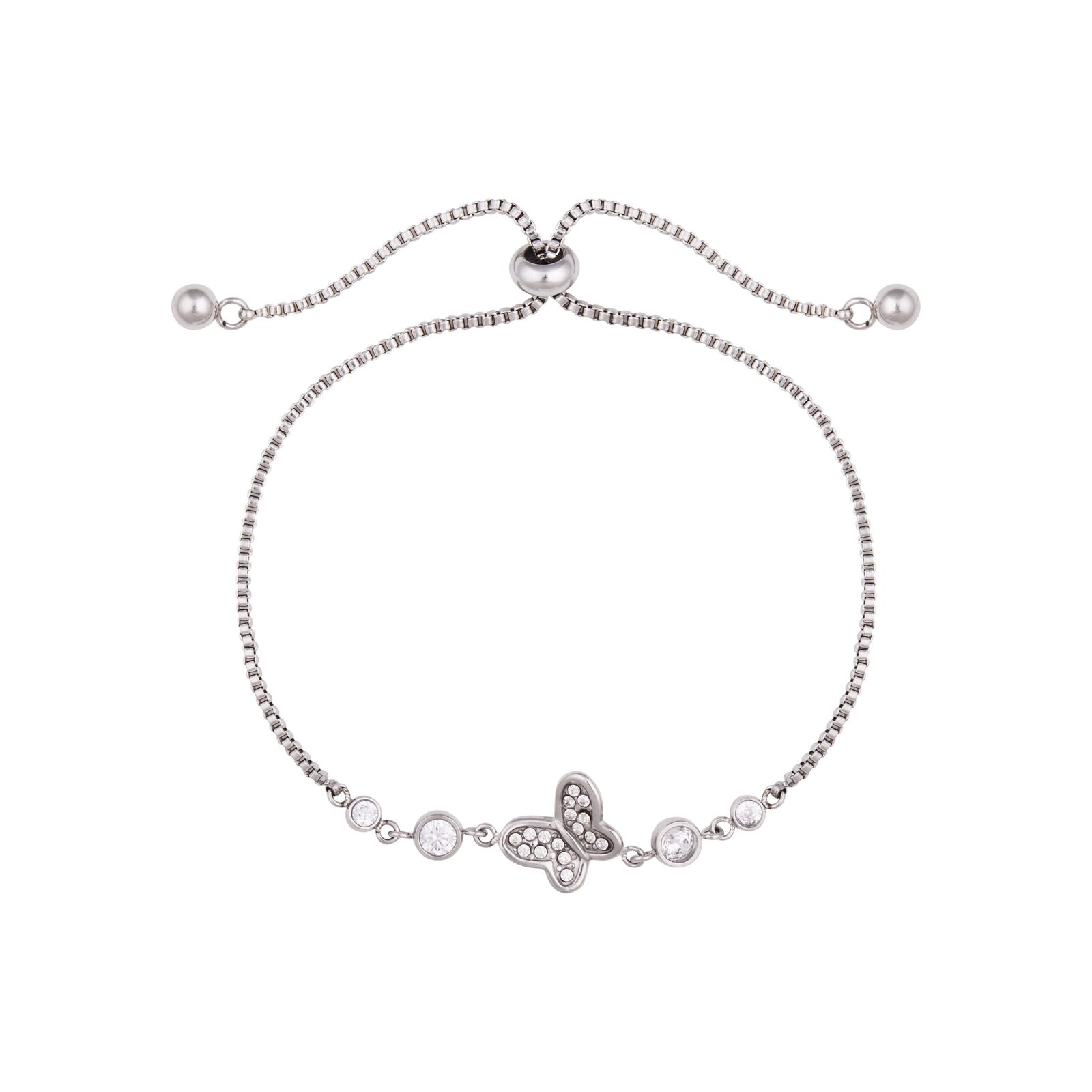 Panlandwoo - Gelang Serut Titanium Wanita Ambra Adjustable - Gambar 4