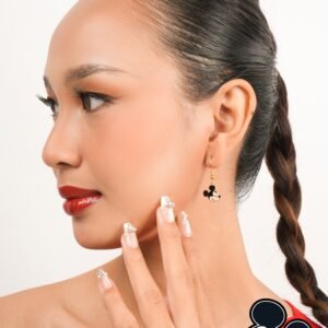 Panlandwoo - Mickey & Minnie Mouse Collection - Anting Tusuk Titanium Wanita Frazer - Gambar 4