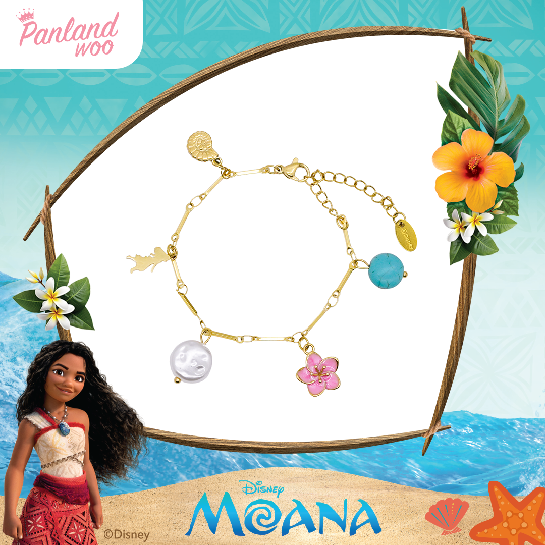 Panlandwoo - Moana Collection - Gelang Tangan Titanium Wanita Aquavin Adjustable