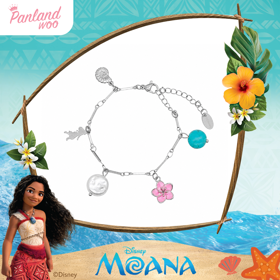 Panlandwoo - Moana Collection - Gelang Tangan Titanium Wanita Aquavin Adjustable - Gambar 4