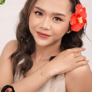 Panlandwoo - Moana Collection - Gelang Tangan Titanium Wanita Kirei Adjustable - Gambar 7