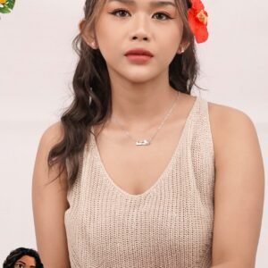 Panlandwoo - Moana Collection - Kalung Titanium Wanita Manta Adjustable - Gambar 7
