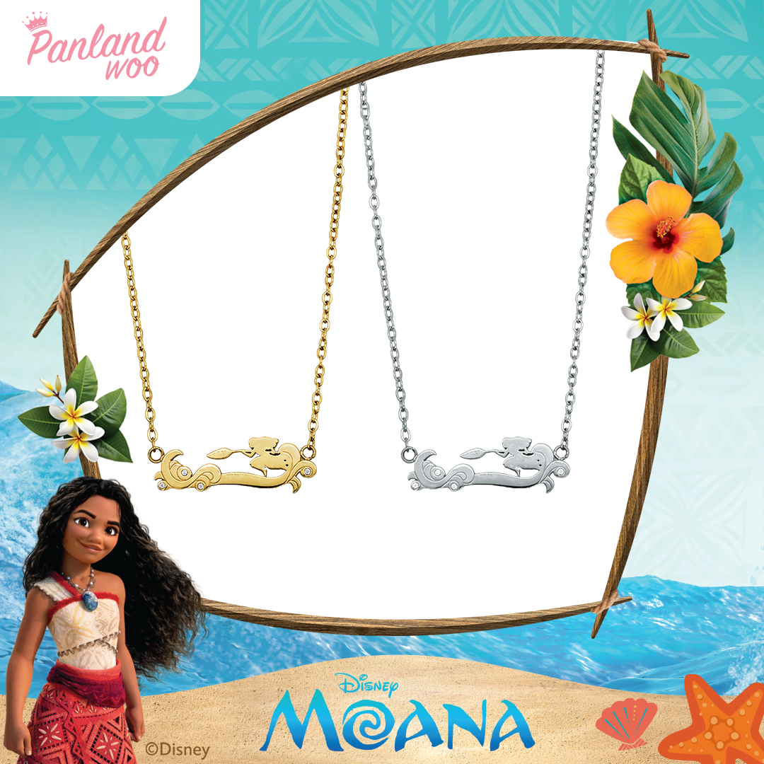 Panlandwoo - Moana Collection - Kalung Titanium Wanita Manta Adjustable - Gambar 2