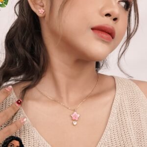 Panlandwoo - Moana Collection - Kalung Titanium Wanita Marinta Adjustable - Gambar 3