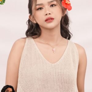 Panlandwoo - Moana Collection - Kalung Titanium Wanita Marinta Adjustable - Gambar 5