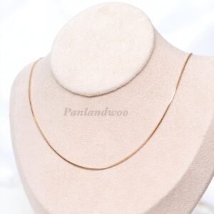 Panlandwoo - Rantai Kalung Titanium Wanita Nile - Gambar 3